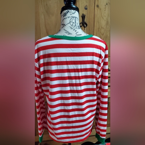 Shelry Christmas embroidered pajamas. Size large. Never worn. - Picture 3 of 8